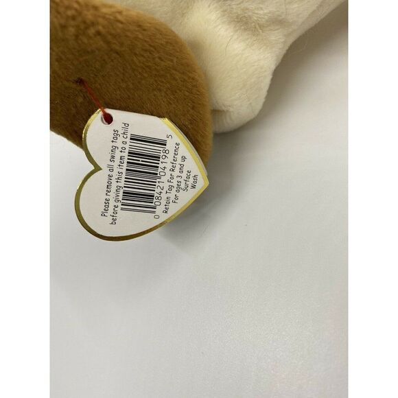 Ty IDA -Brown/Tan/White 6” Beanie Baby Hedgehog! * - Picture 9 of 10